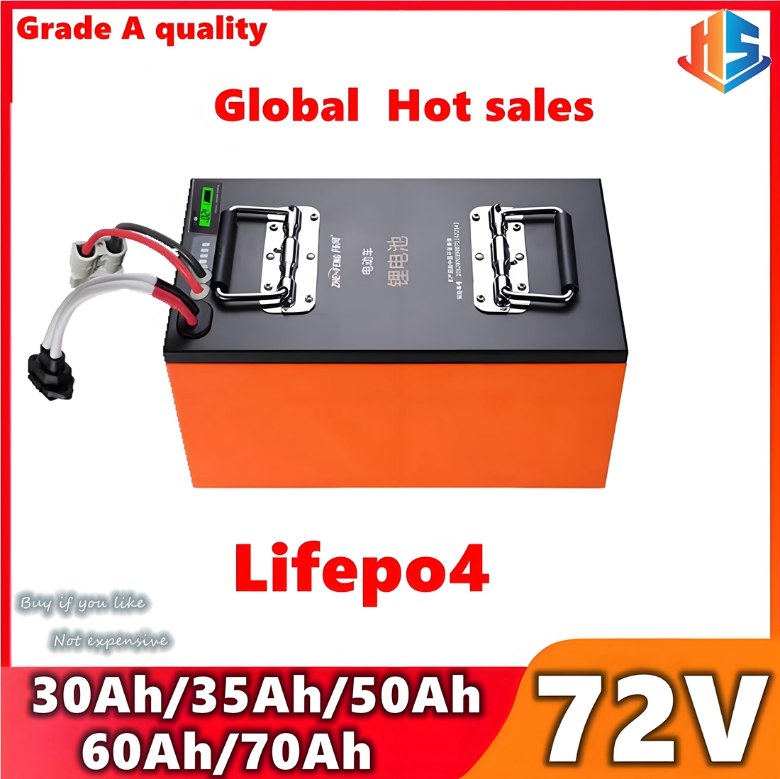 Scooter EV 72V 50Ah 60AH 35AH  - 72V 60Ah Lifepo4 Battery Pack 评论和价格