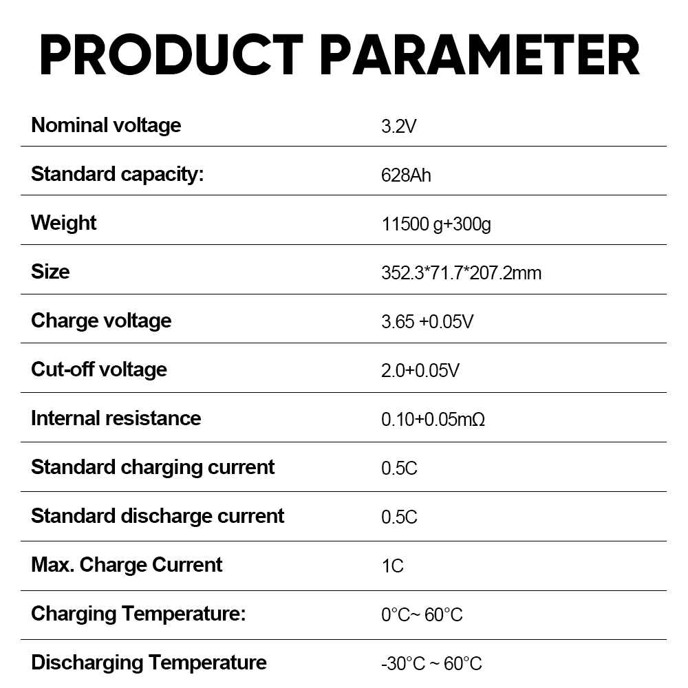 EU Stock EVE 628Ah MB56 10000c - 72V 60Ah Lifepo4 Battery Pack 评论和价格