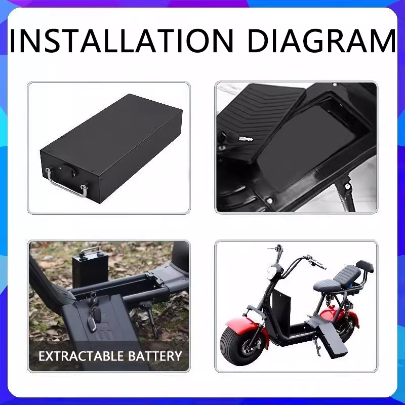 For Harley batteries 60V 20AH  - 60V 30Ah Electric Scooter Battery 评论和价格